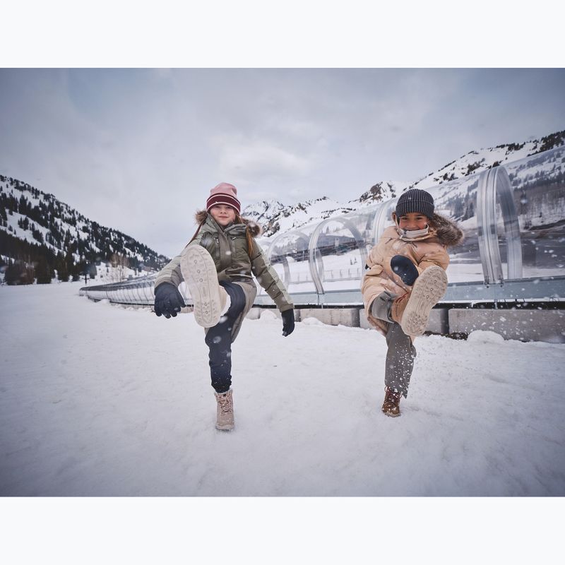 Детско подплатено яке Columbia Girl's Marquam Peak Fusion II stone green/safari 6
