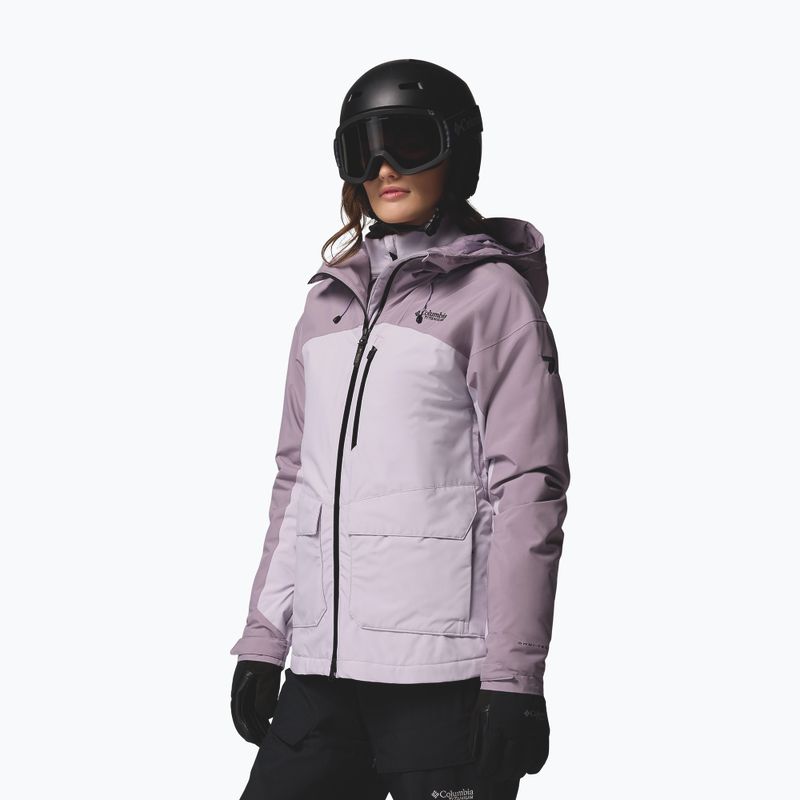 Дамско скиорско яке Columbia Highland Summit III Insulated lavender pearl/shale purple 4