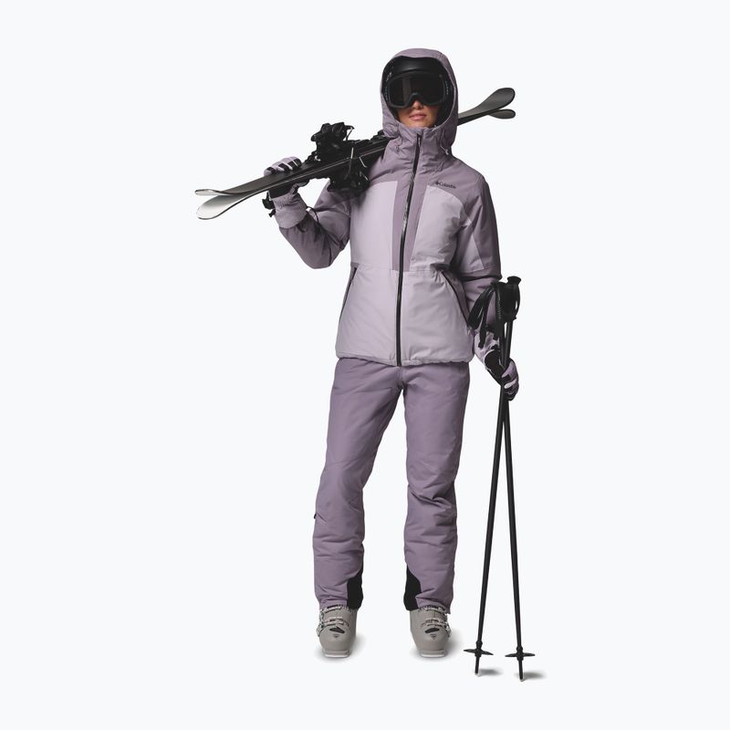 Дамско скиорско яке Columbia Liftline lavender pearl/shale purple 2