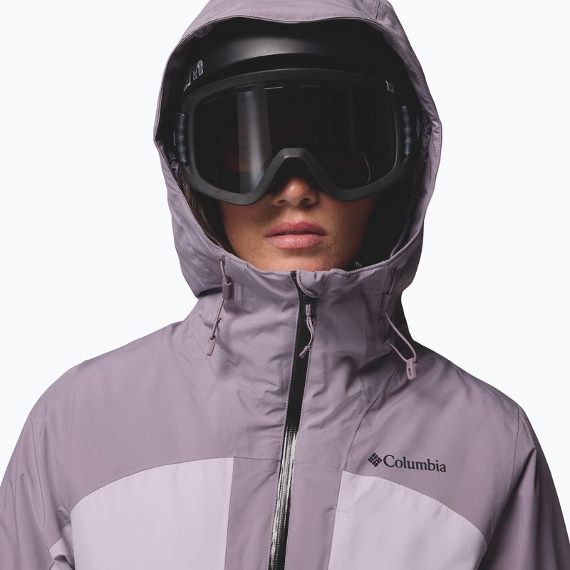 Дамско скиорско яке Columbia Liftline lavender pearl/shale purple 5