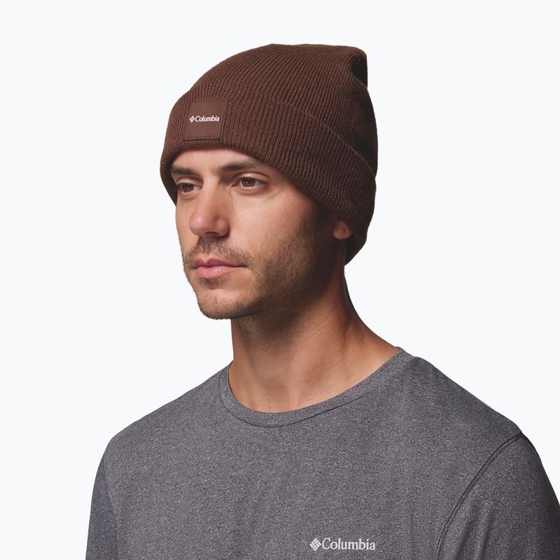 Зимна шапка Columbia City Trek Heavyweight tobacco 2