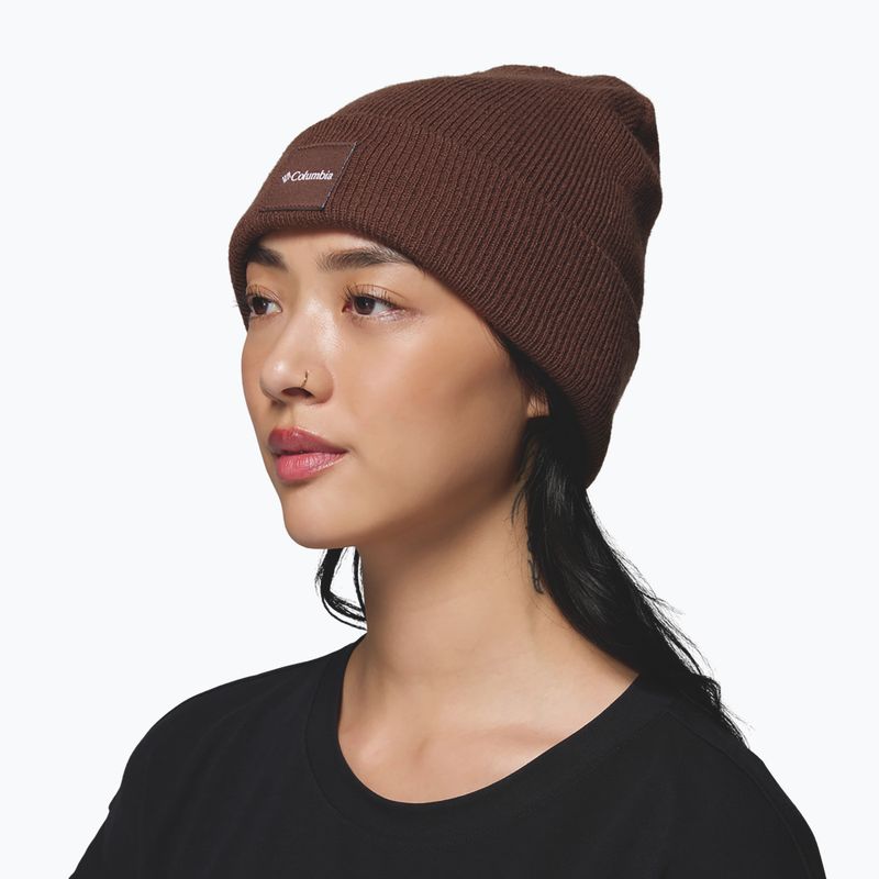 Зимна шапка Columbia City Trek Heavyweight tobacco 4