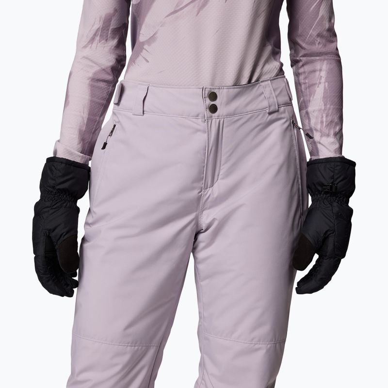 Дамски скиорски панталони Columbia Shafer Canyon II Insulated lavender pearl 5