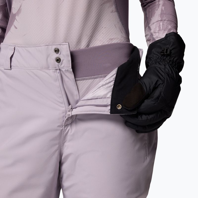 Дамски скиорски панталони Columbia Shafer Canyon II Insulated lavender pearl 8