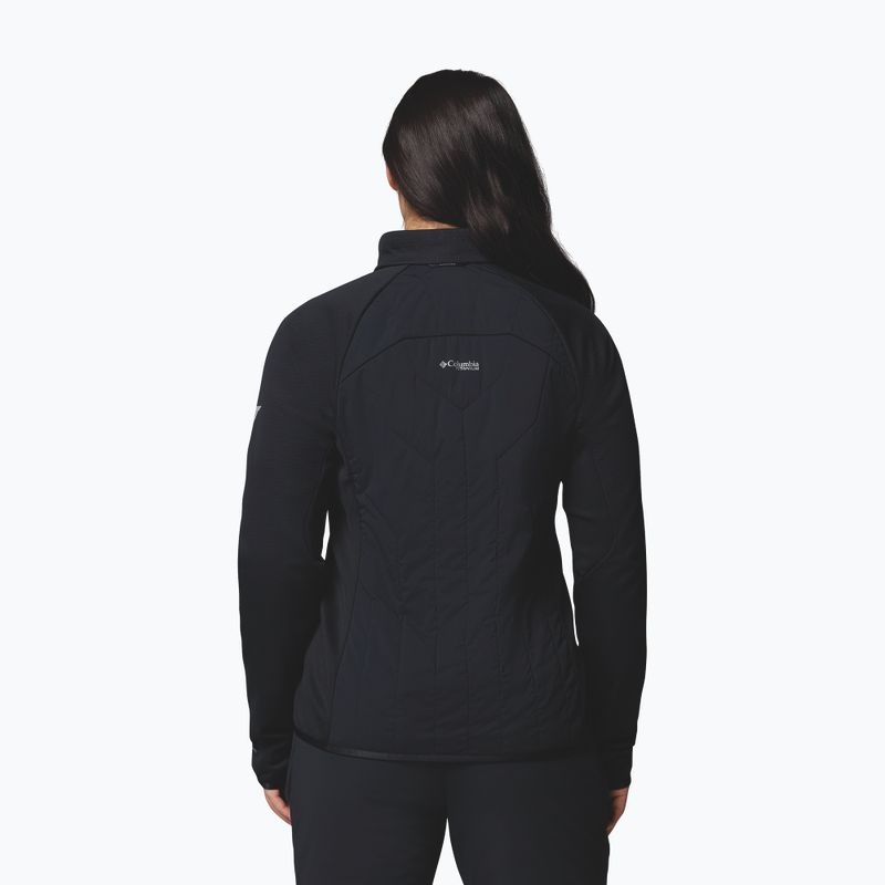 Дамско хибридно яке Columbia Arctic Crest Hybrid Full Zip black 3