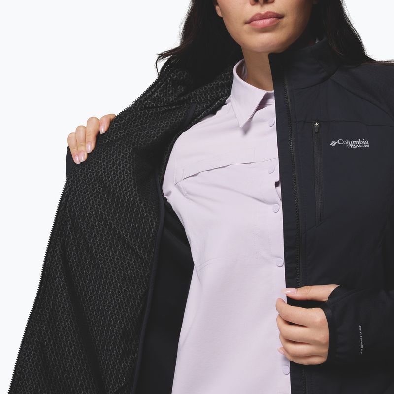 Дамско хибридно яке Columbia Arctic Crest Hybrid Full Zip black 6