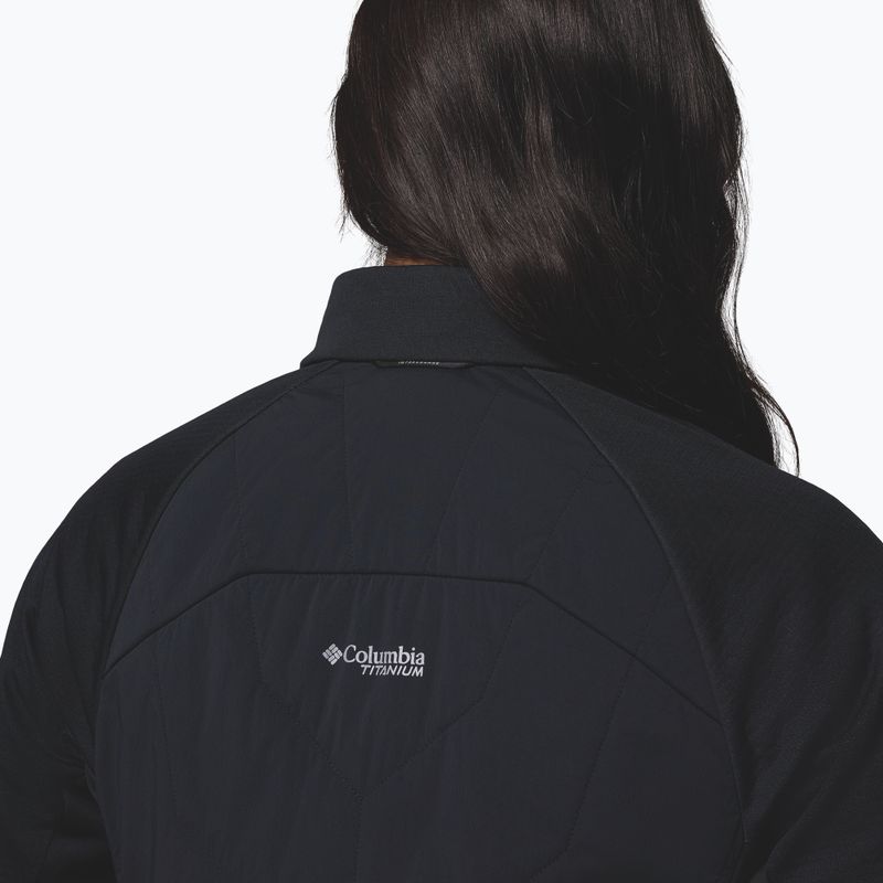 Дамско хибридно яке Columbia Arctic Crest Hybrid Full Zip black 8