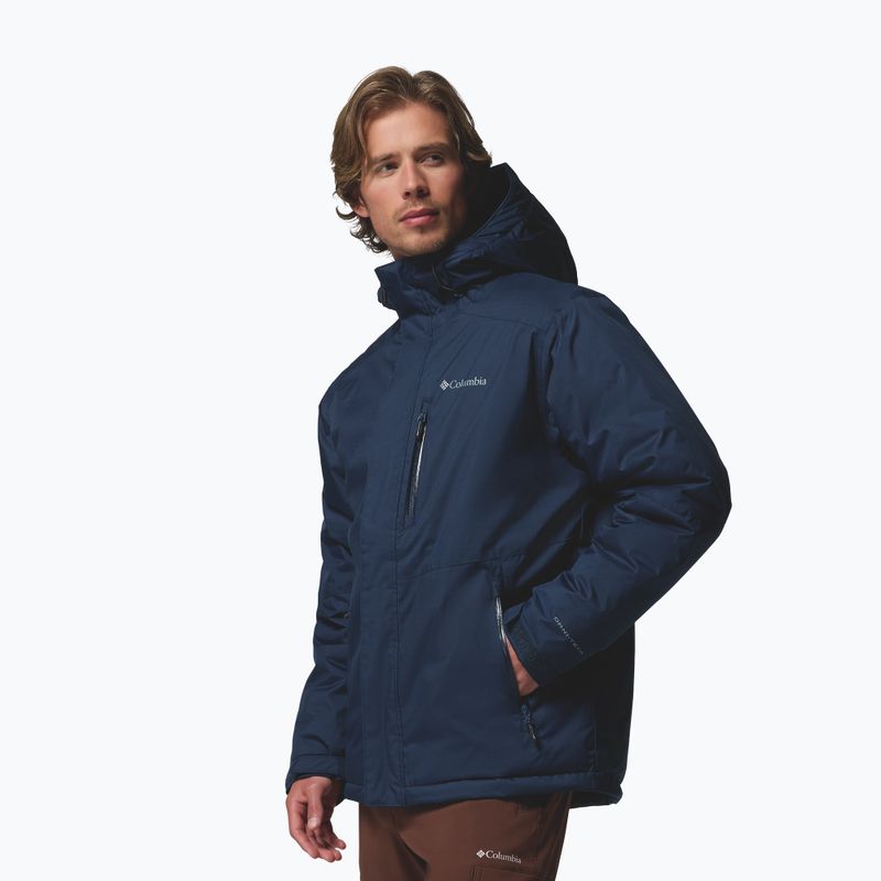 Мъжко яке Columbia Oak Harbor II Insulated collegiate navy 4