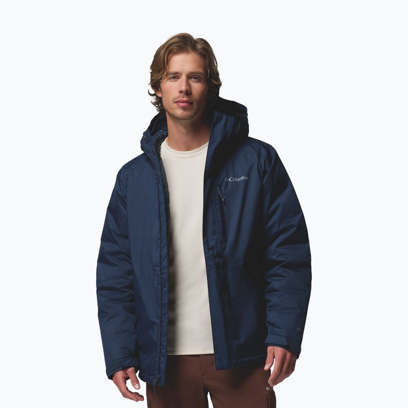 Мъжко яке Columbia Oak Harbor II Insulated collegiate navy 5