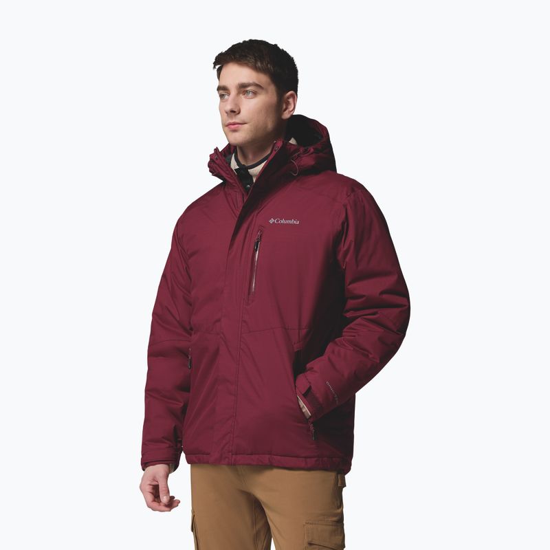 Мъжко яке Columbia Oak Harbor II Insulated Rich Wine 4