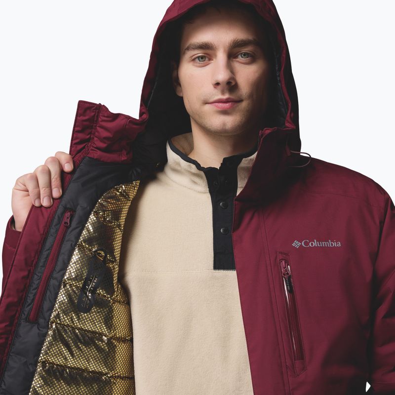 Мъжко яке Columbia Oak Harbor II Insulated Rich Wine 8