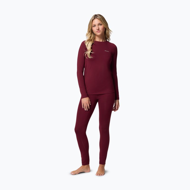 Дамска термоактивна блуза Columbia Midweight Stretch rich wine 2