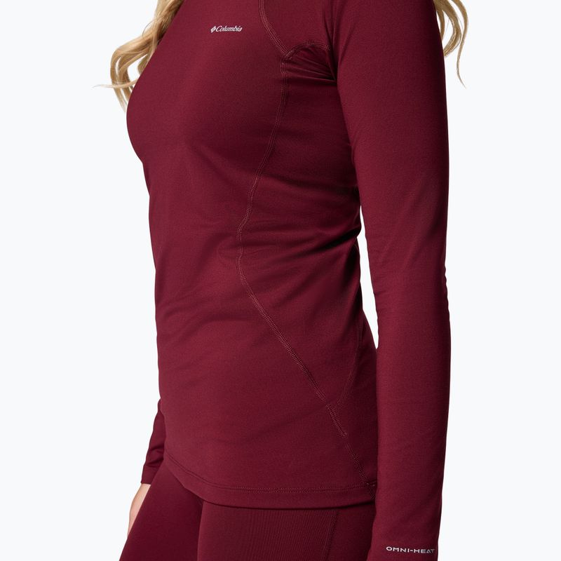 Дамска термоактивна блуза Columbia Midweight Stretch rich wine 6