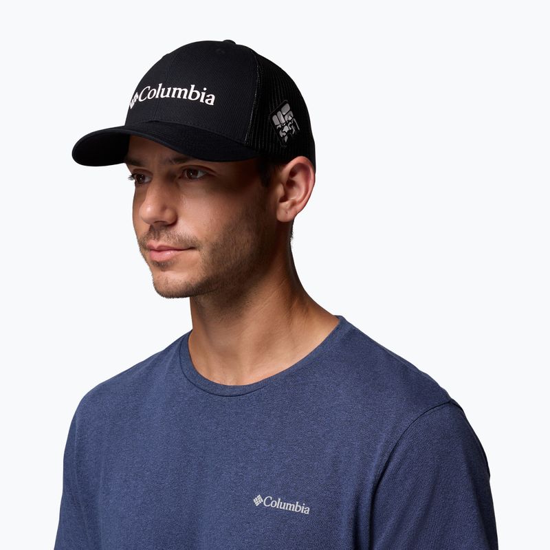Бейзболна шапка Columbia Mesh Snap Back black 4