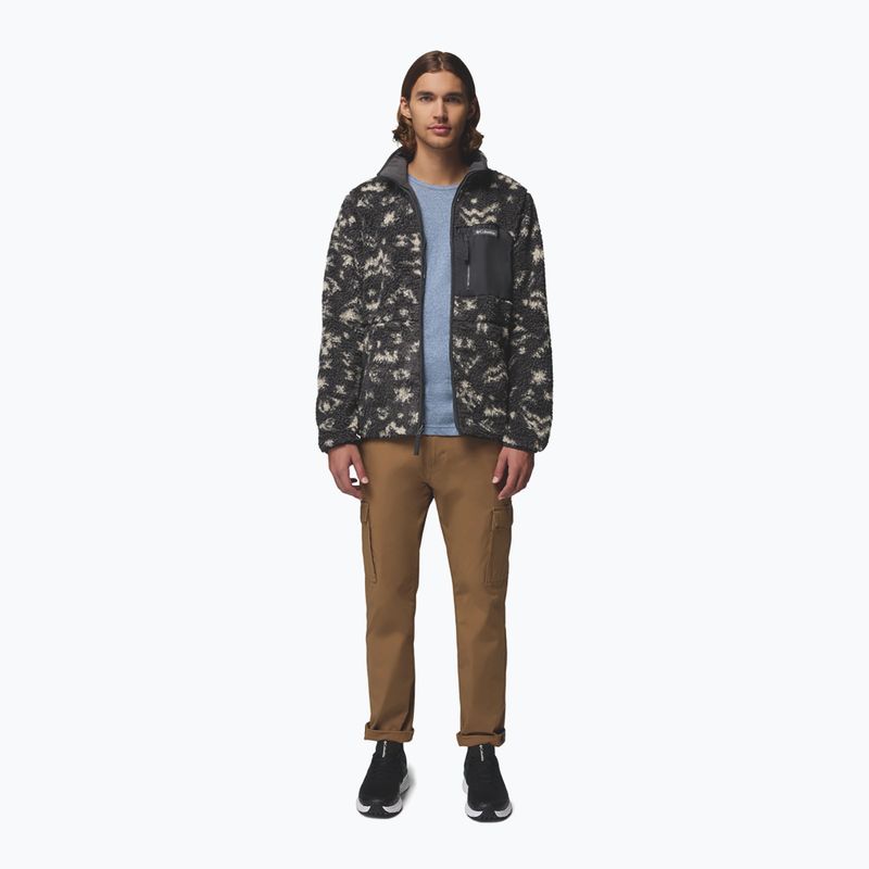 Мъжки суитшърт от полар Columbia Winter Pass Reversible shark/peaked tonal 3