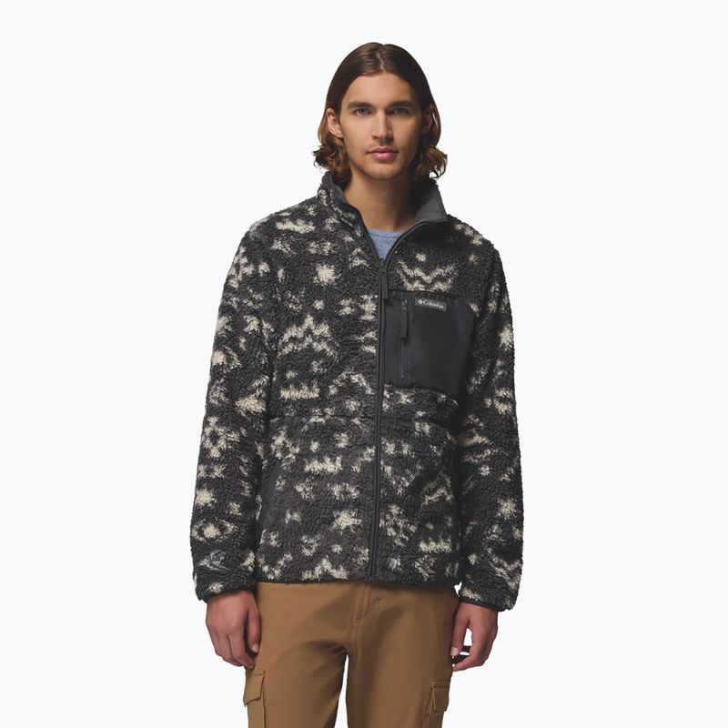 Мъжки суитшърт от полар Columbia Winter Pass Reversible shark/peaked tonal 5