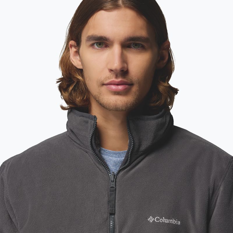 Мъжки суитшърт от полар Columbia Winter Pass Reversible shark/peaked tonal 6