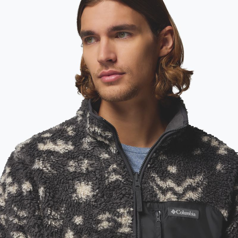 Мъжки суитшърт от полар Columbia Winter Pass Reversible shark/peaked tonal 8