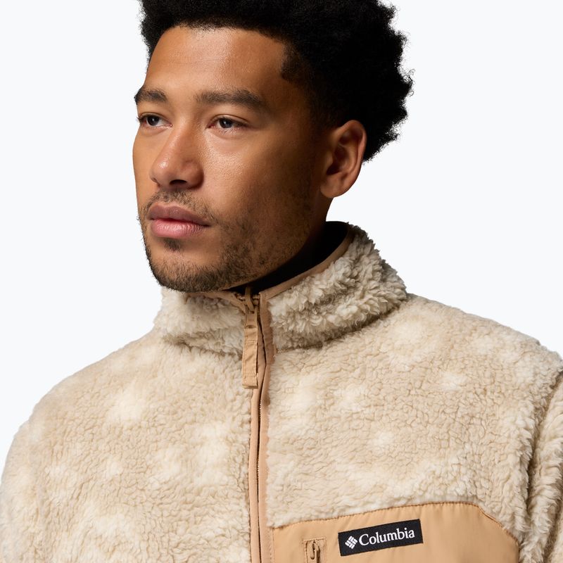 Мъжки суитшърт от полар Columbia Winter Pass Reversible canoe/dark stone/peaked tonal 7