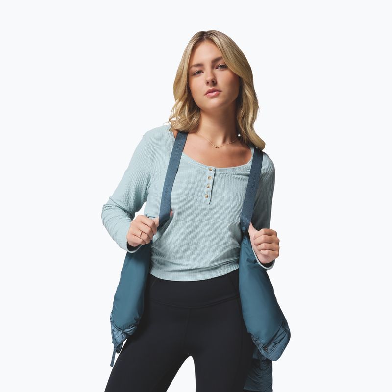 Дамско пухено яке Columbia Amaze Puff Hooded Everblue High Shine 10