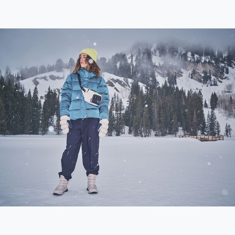 Дамско пухено яке Columbia Amaze Puff Hooded Everblue High Shine 14