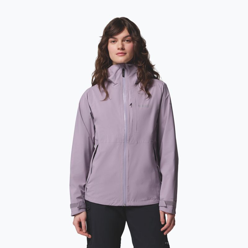 Дамско яке за дъжд Columbia OmniTech AmpliDry II shale purple