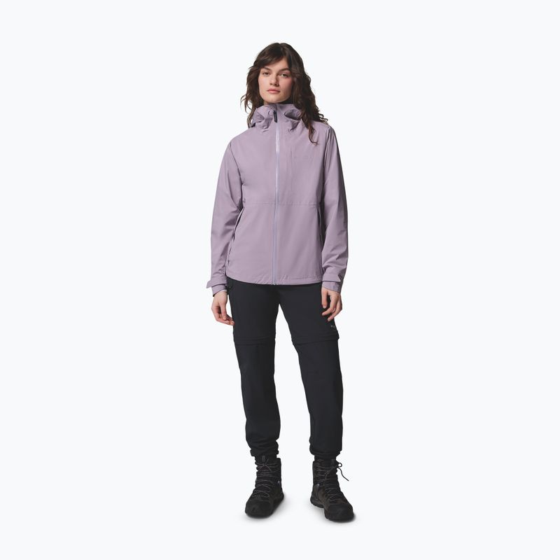 Дамско яке за дъжд Columbia OmniTech AmpliDry II shale purple 2