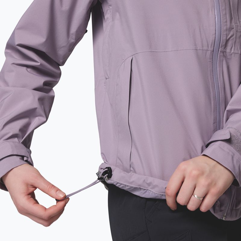 Дамско яке за дъжд Columbia OmniTech AmpliDry II shale purple 11