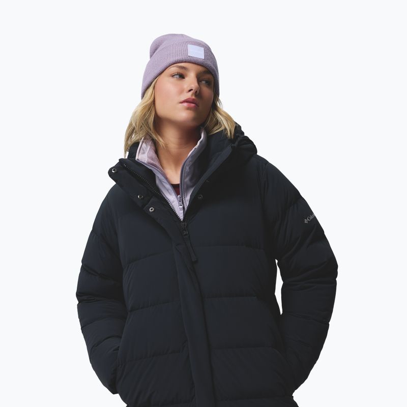 Дамско пухено дълго яке Columbia Amaze Puff Long Hooded black 7