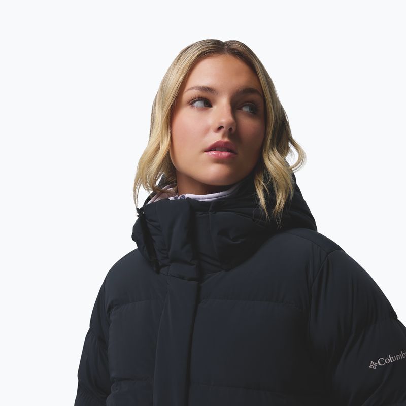 Дамско пухено дълго яке Columbia Amaze Puff Long Hooded black 8