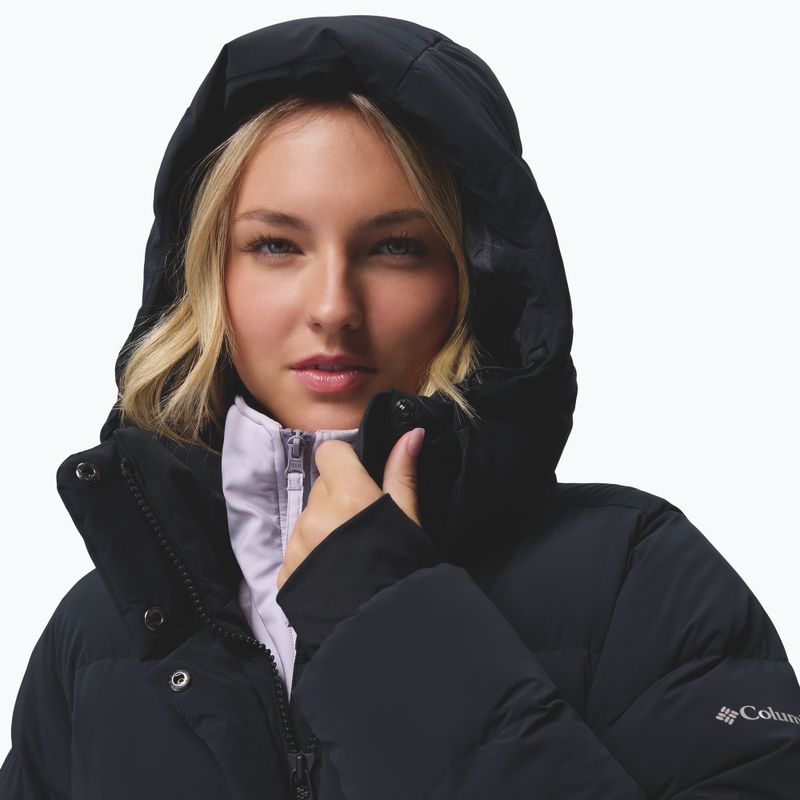 Дамско пухено дълго яке Columbia Amaze Puff Long Hooded black 11