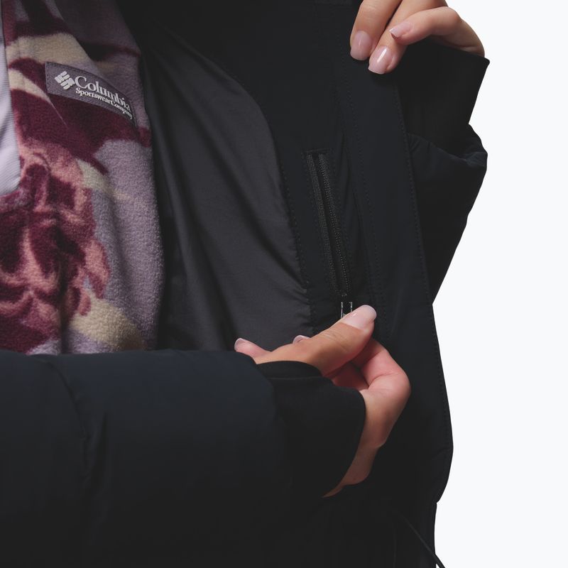 Дамско пухено дълго яке Columbia Amaze Puff Long Hooded black 15