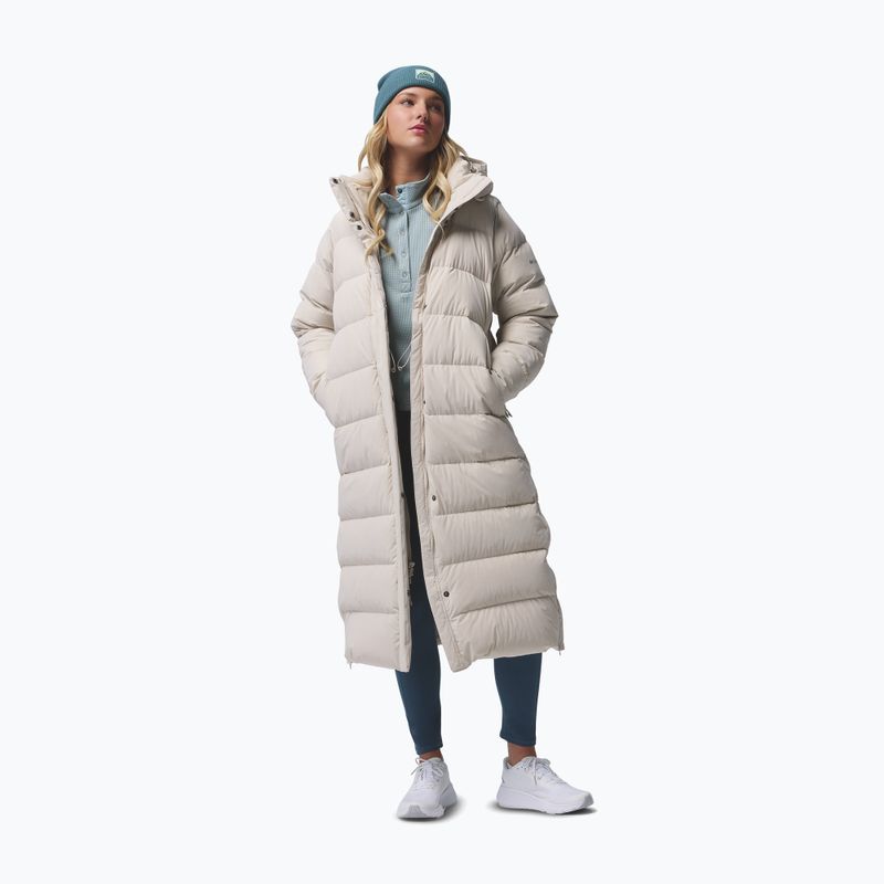 Дамско пухено дълго яке Columbia Amaze Puff Long Hooded dark stone 2