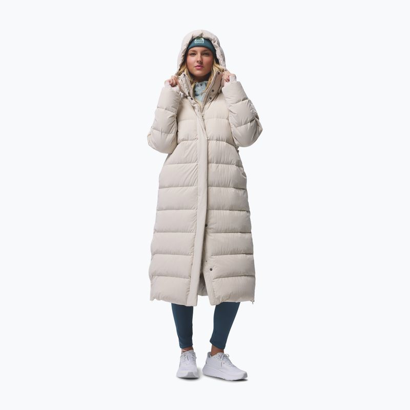 Дамско пухено дълго яке Columbia Amaze Puff Long Hooded dark stone 4