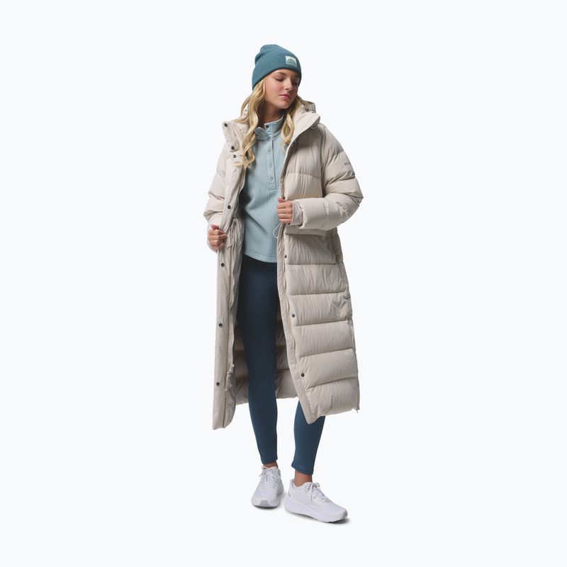 Дамско пухено дълго яке Columbia Amaze Puff Long Hooded dark stone 5