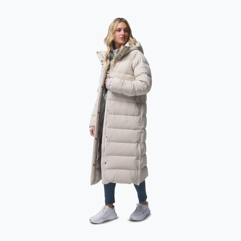 Дамско пухено дълго яке Columbia Amaze Puff Long Hooded dark stone 6