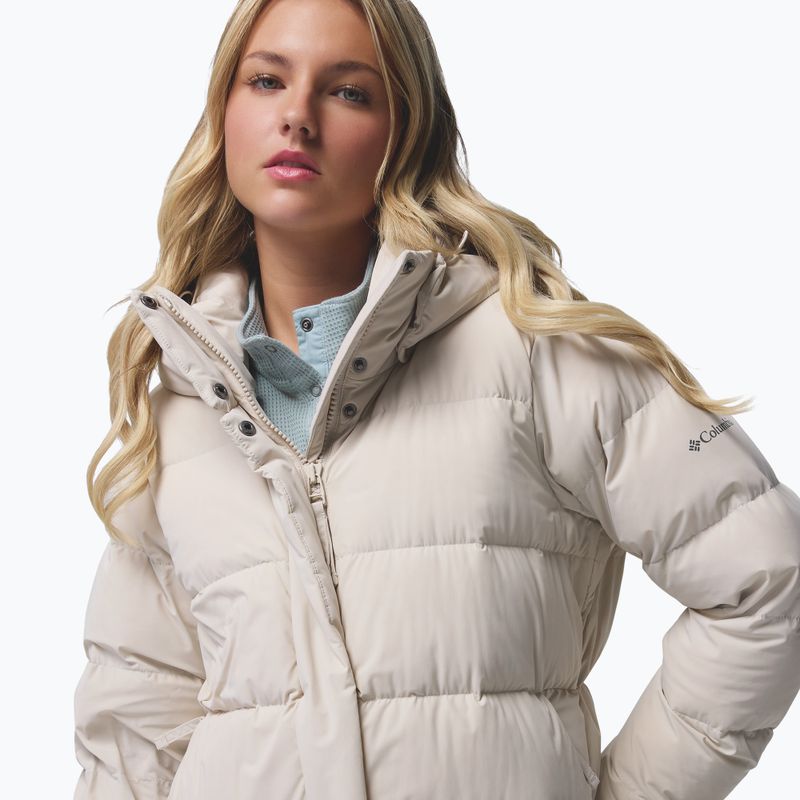 Дамско пухено дълго яке Columbia Amaze Puff Long Hooded dark stone 9