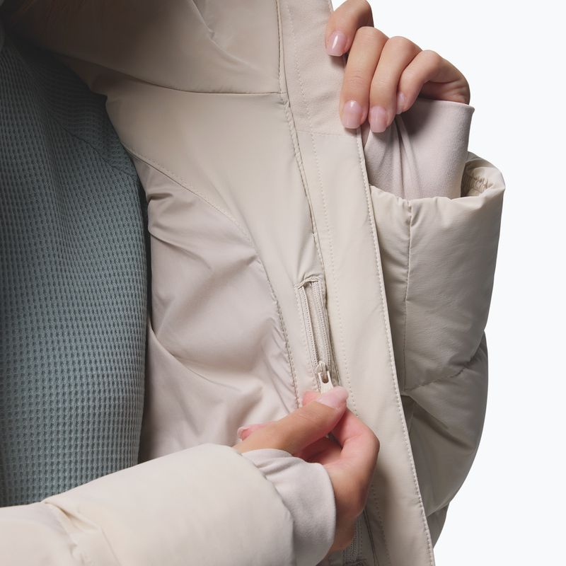 Дамско пухено дълго яке Columbia Amaze Puff Long Hooded dark stone 16