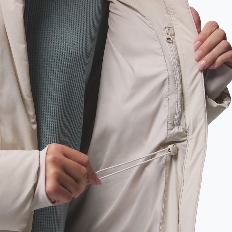 Дамско пухено дълго яке Columbia Amaze Puff Long Hooded dark stone 17