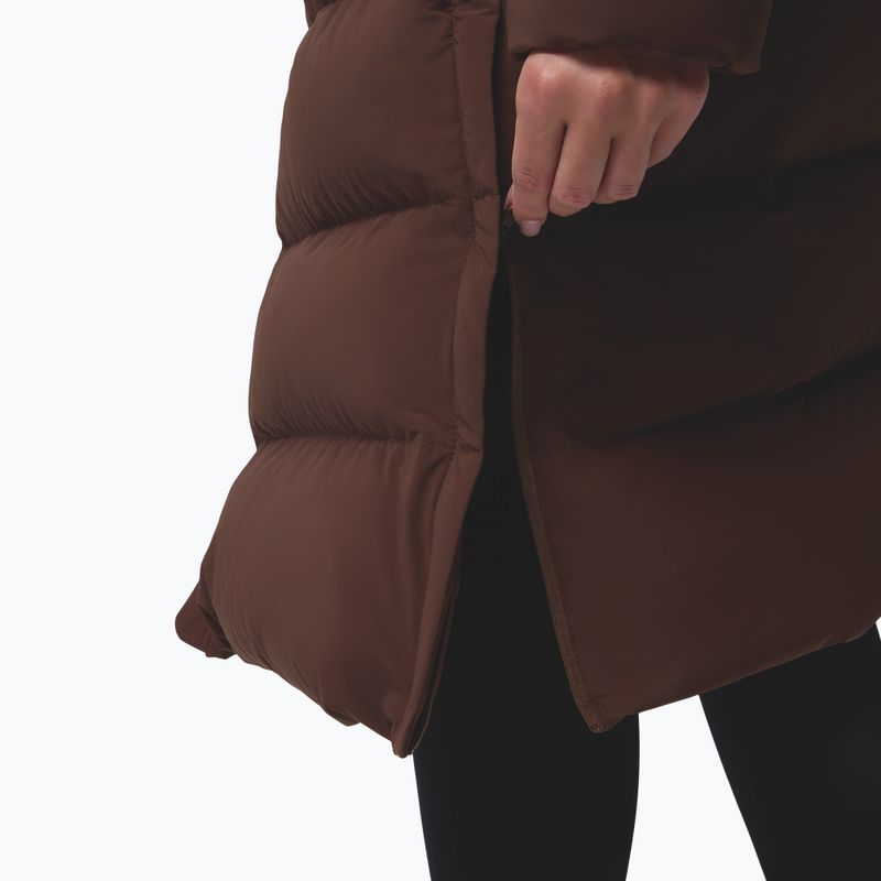 Дамско пухено дълго яке Columbia Amaze Puff Long Hooded tobacco 16