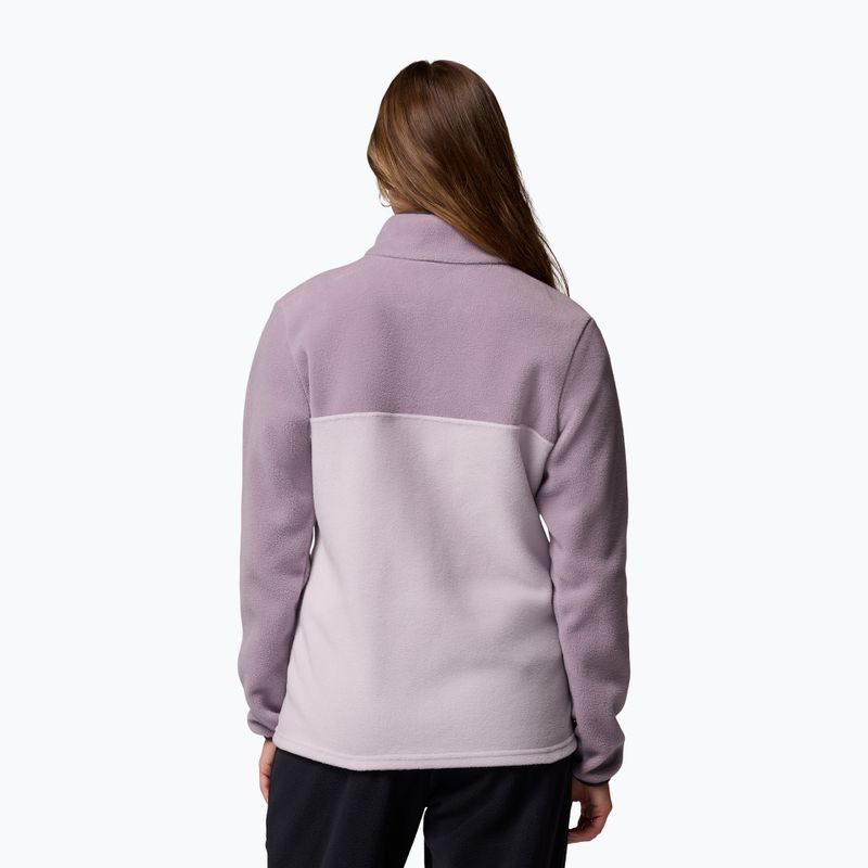 Дамски суитшърт Columbia Benton Springs 1/2 Snap lavender pearl/shale purple/shark 3