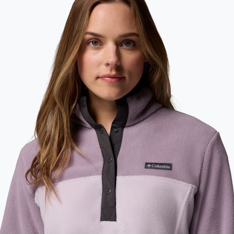Дамска блуза Columbia Benton Springs 1/2 Snap lavender pearl/shale purple/shark 5