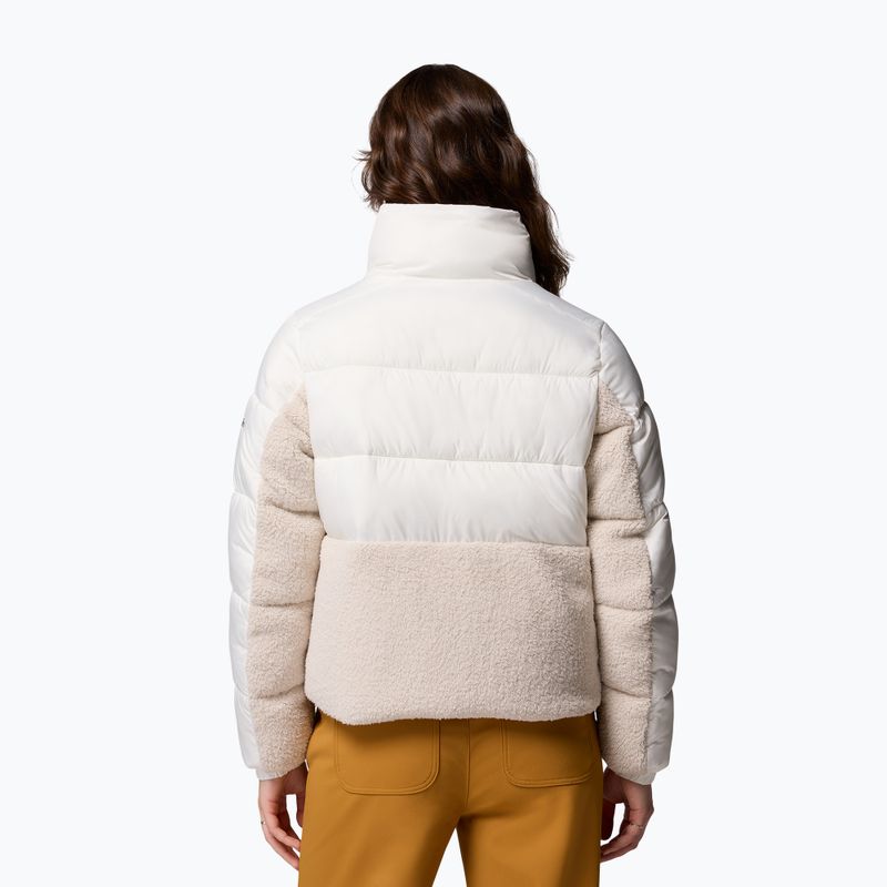 Дамско хибридно яке Columbia Leadbetter Point II Sherpa Hybrid sea salt/dark stone 3