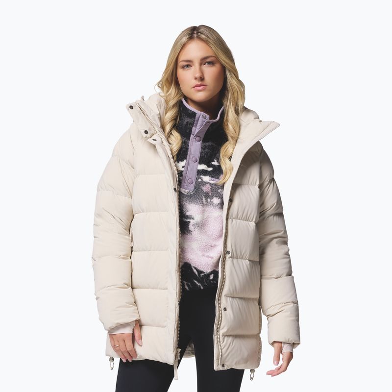 Дамско пухено яке Columbia Amaze Puff Mid Hooded dark stone 5