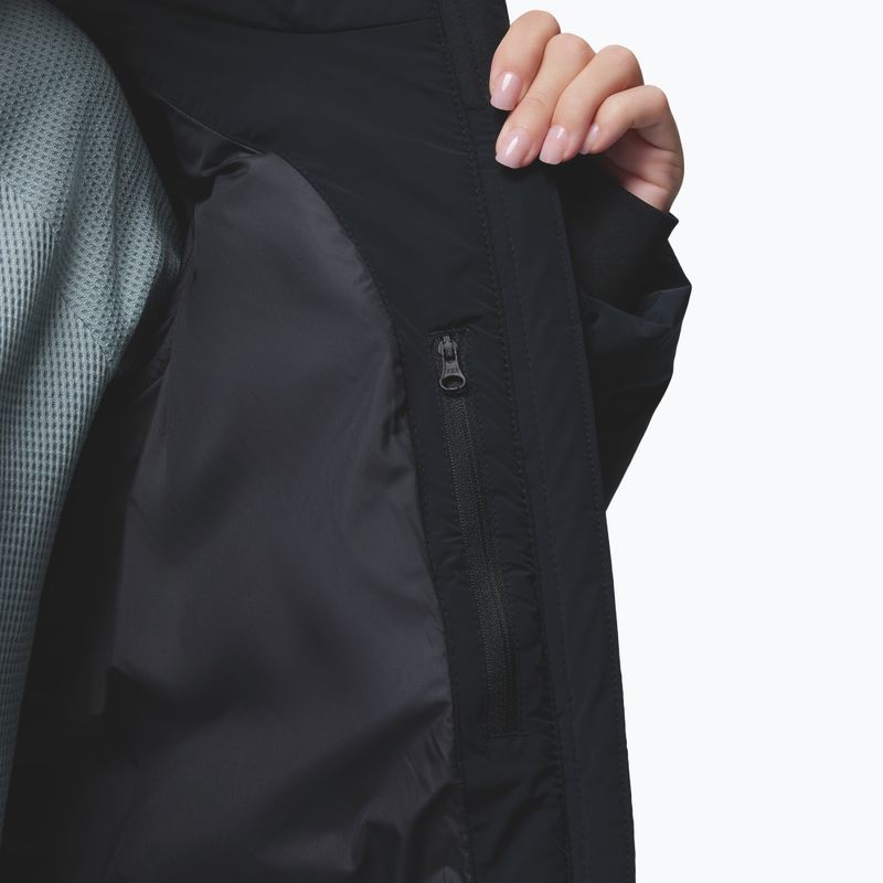 Дамско пухено яке Columbia Amaze Puff Mid Hooded black 15