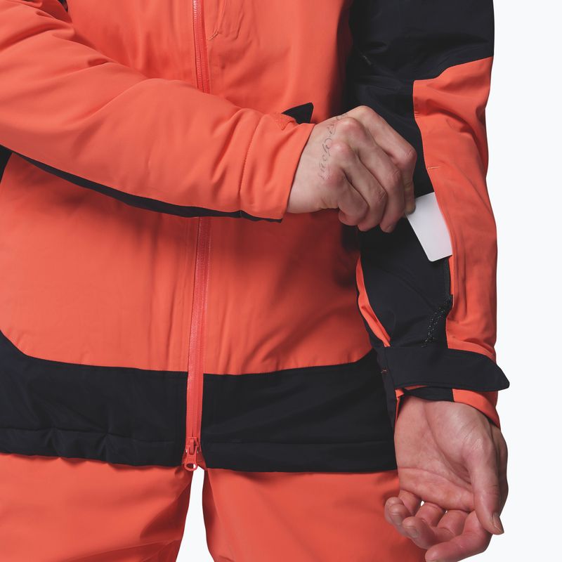 Мъжко скиорско яке Columbia Cirque Bowl spice/spicy black/zing 10