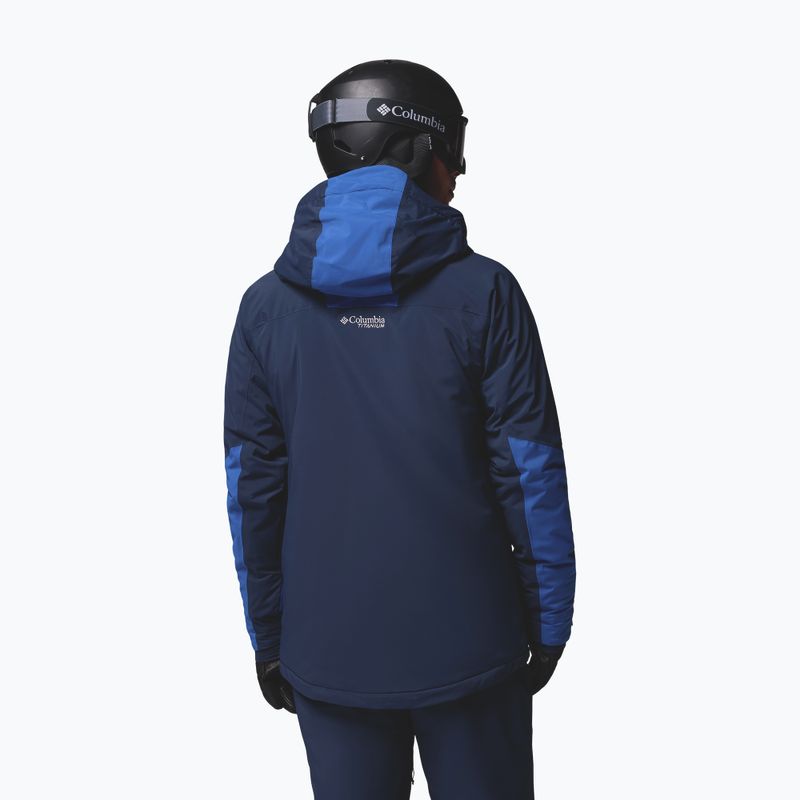 Мъжко ски яке Columbia Cirque Bowl collegiate navy/mountain blue 3