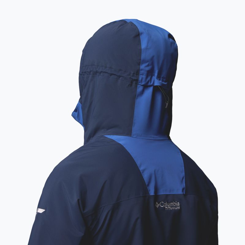 Мъжко скиорско яке Columbia Cirque Bowl collegiate navy/mountain blue 6
