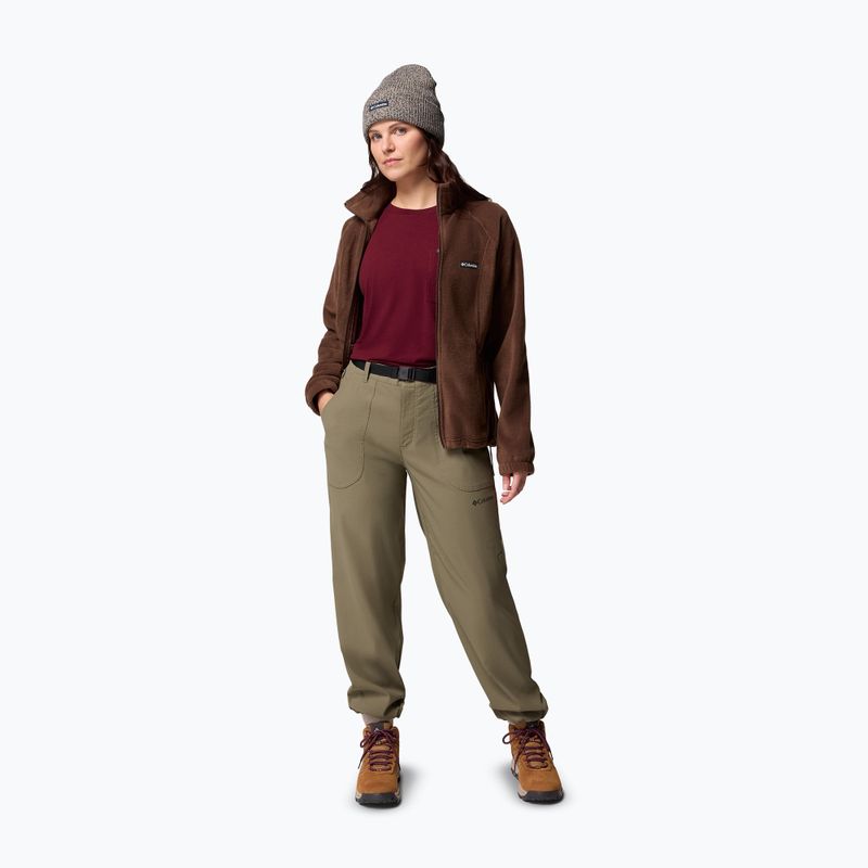 Дамски суитшърт Columbia Benton Springs Full Zip tobacco 5