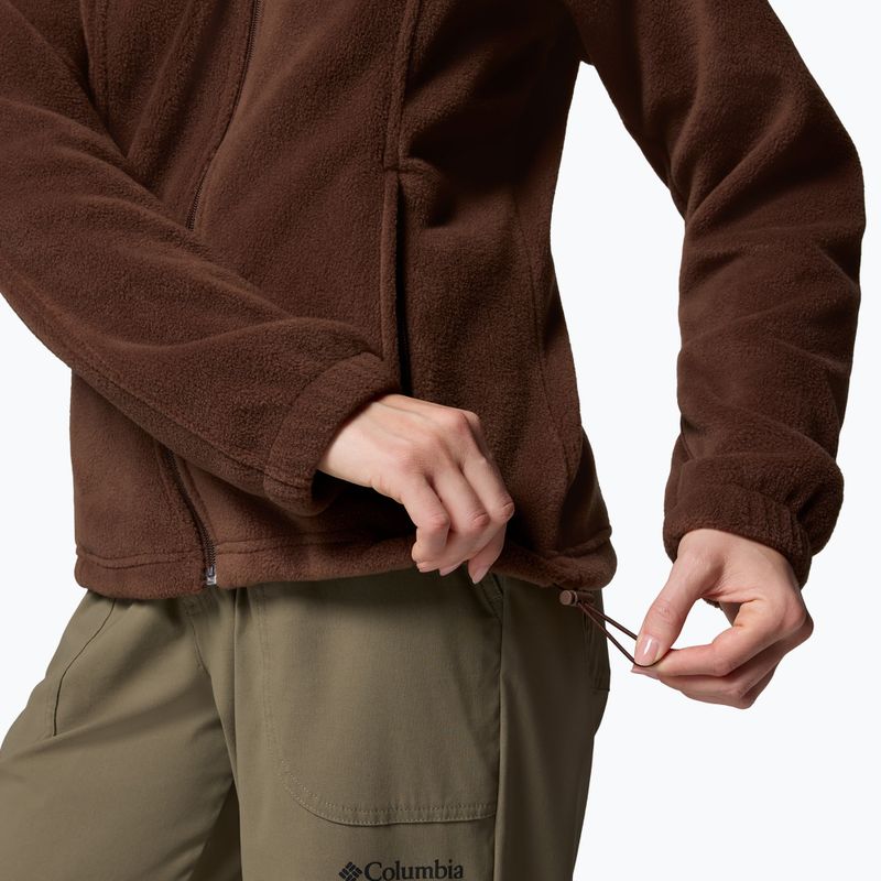 Дамски суитшърт Columbia Benton Springs Full Zip tobacco 7